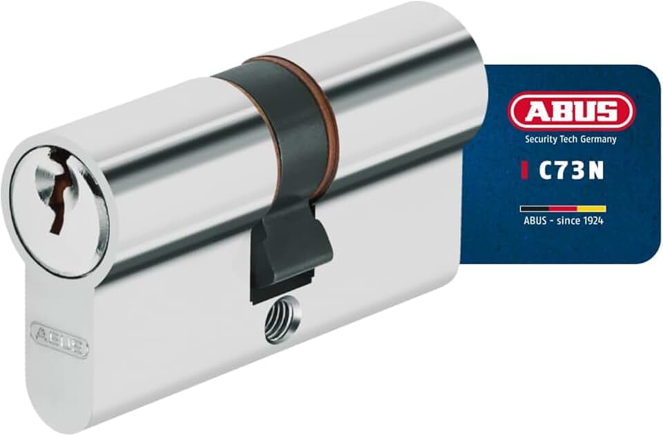 ABUS Profilzylinder C73N 35/50 - Not- und Gefahrenfunktion, 3 Schlüssel