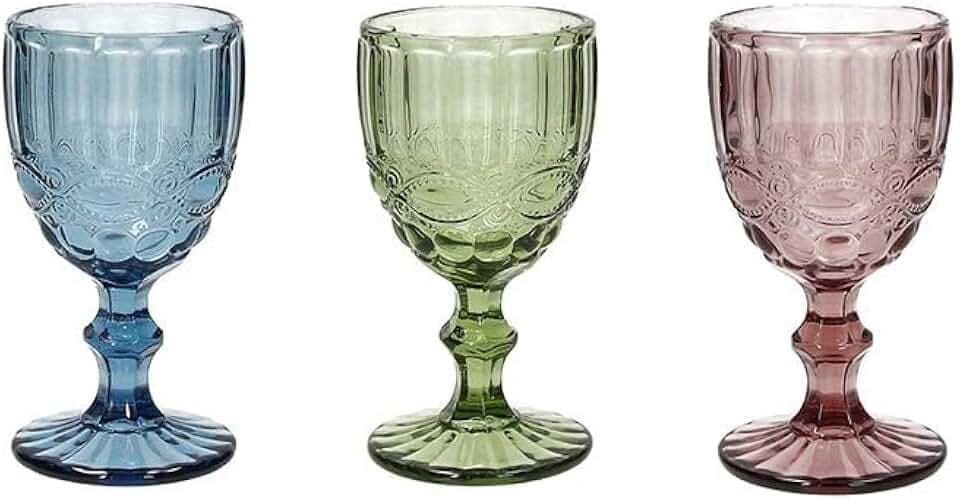 Tognana Madame Set 3 Gläser 260 cc, Mehrfarbig