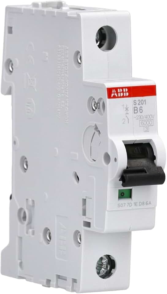 ABB S201-B6 Sicherungsautomat S200-1P 6 A-B B-Charakteristik 2CDS251001R0065