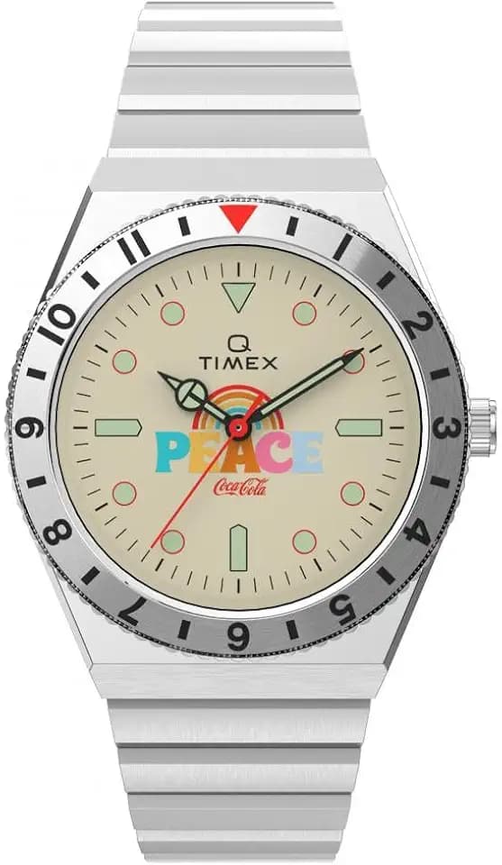 Timex Men's Analogue Quartz Watch with Stainless Steel Strap TW2V25800