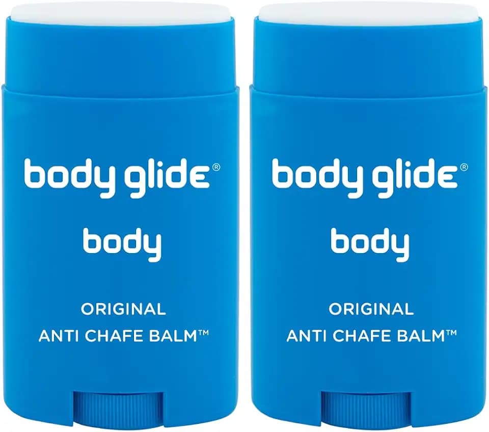 Body Glide Original Anti Chafe Balm | Anti Chafing Stick | Prevent Arm, Chest, Butt, Thigh, Ball Chafing & Irritation | Trusted Skin Protection Since 1996 |1.5oz-2pk