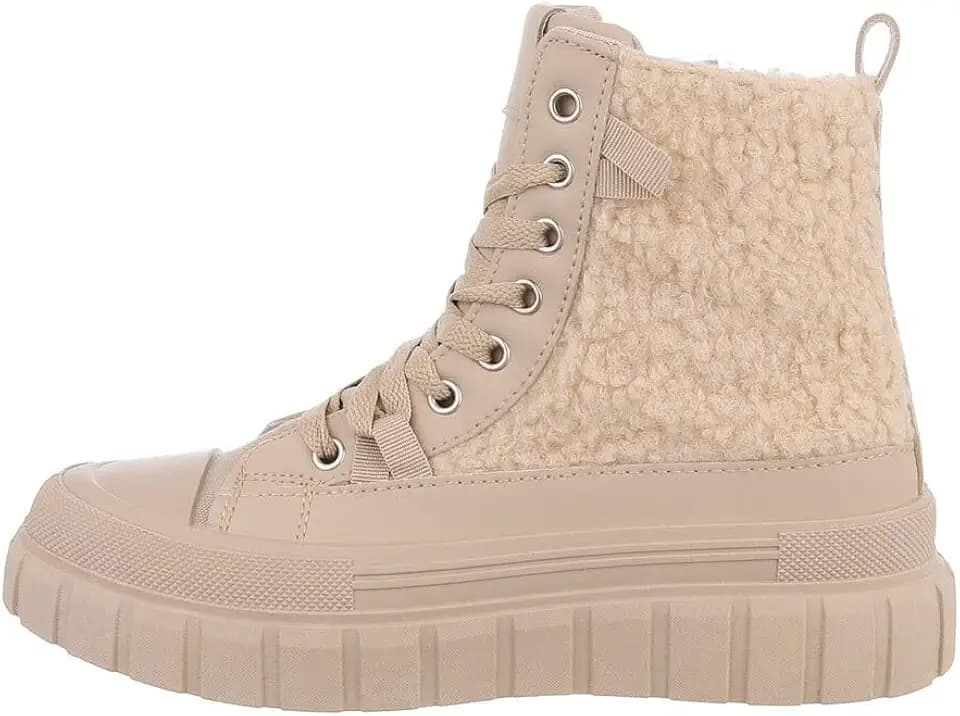 Ital Design Damenschuhe Freizeitschuhe Sneakers High