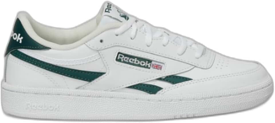 Reebok Club C Revenge Sneaker,White Collegiategreen Vintagechalk,36 EU