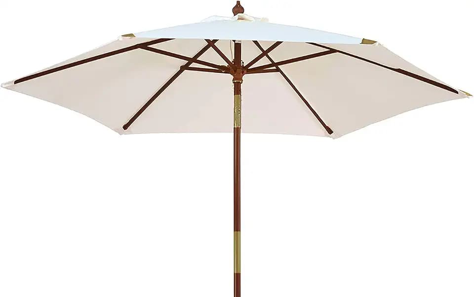 Kai Wiechmann Sonnenschirm 240 cm kippbar Windauslass UV-Schutz 50+