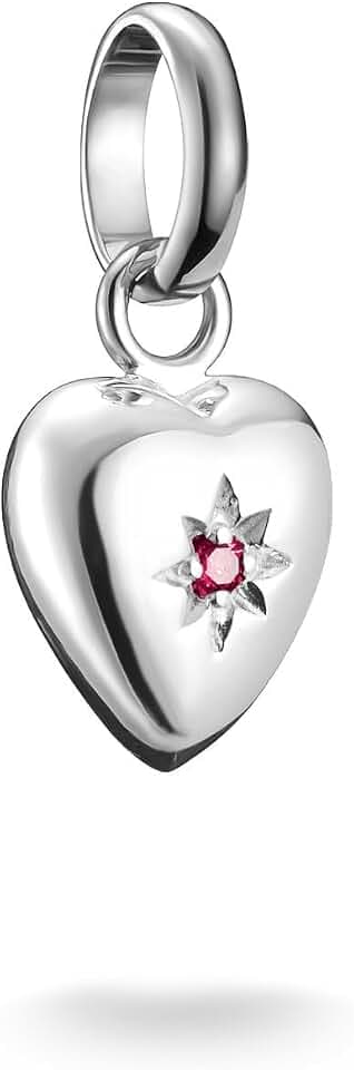 THOMAS SABO Charm Club Connect Charms– 925 Silber Charm Anhänger Glück & Liebe Motive