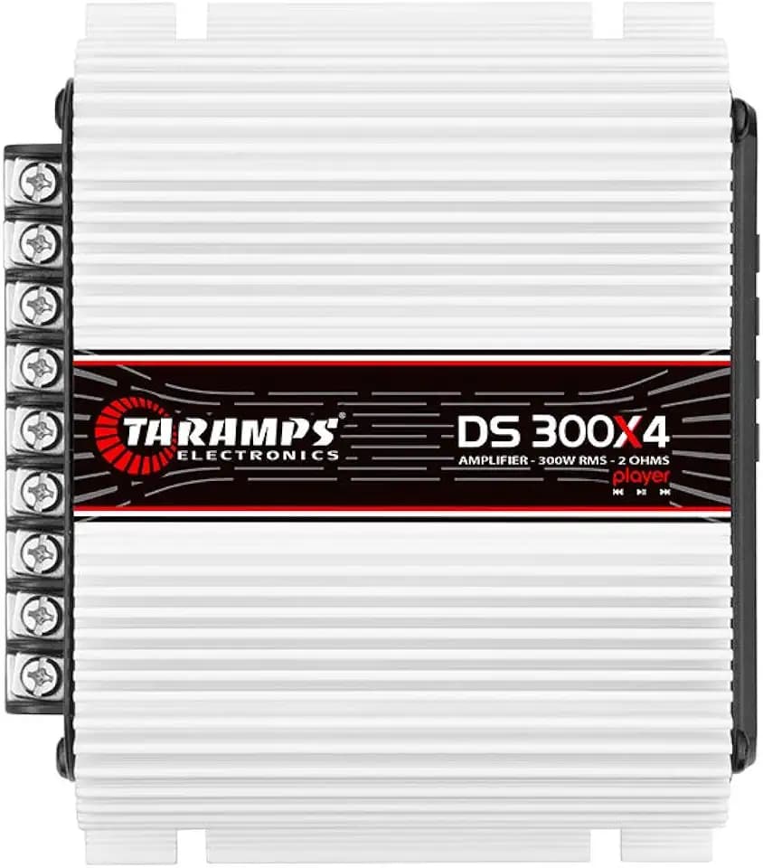 Taramp's DS 300x4 2 Ohms 4 Channels 300 Watts Amplifier
