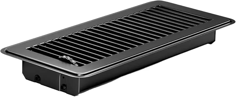 Decorative Bronze Air Vent Grille for Home Heating Systems General Duct Cover 11.5x5.5 Inch Rod Styles Designs for Home HVAC Floor Register
