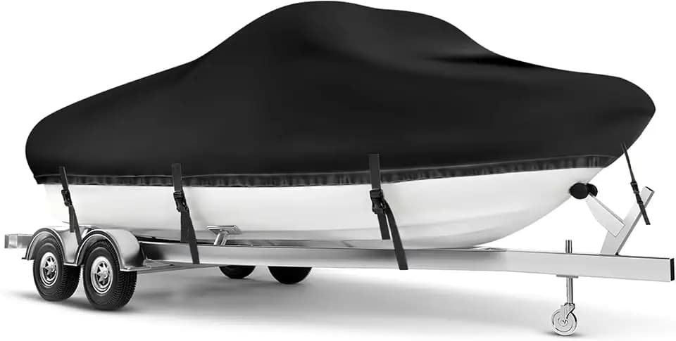 Boat Cover 26-28 ft, Waterproof 900D Heavy Duty Boat Cover