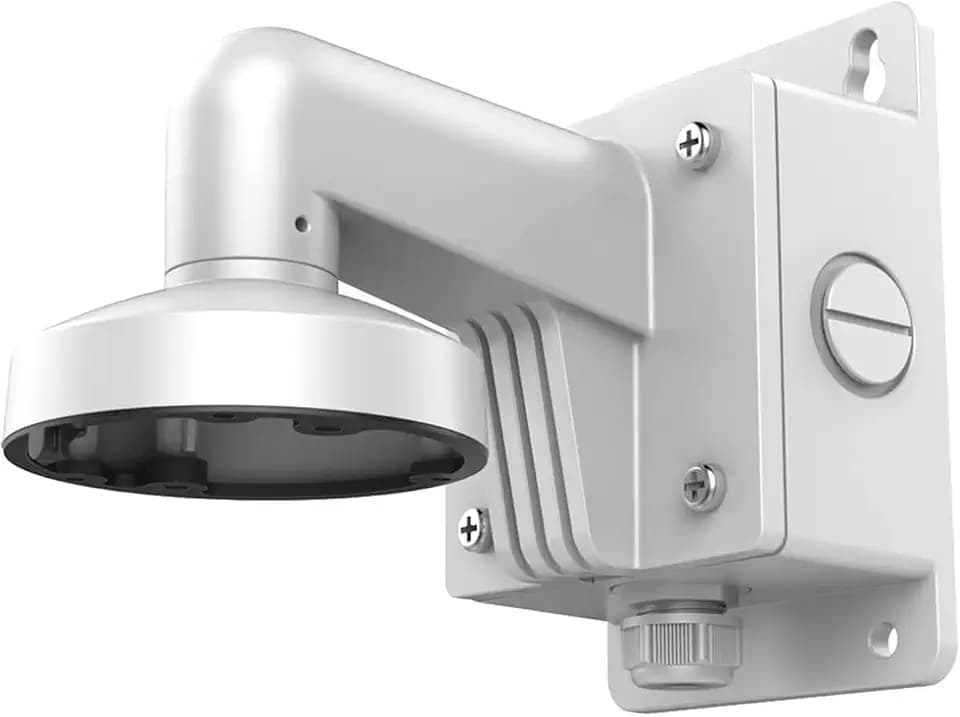 DS-1272ZJ-110B Wall Mount Bracket with Base for Hik-Compatible Dome IP Camera, WMS WML PC110B, White, Pack of 1