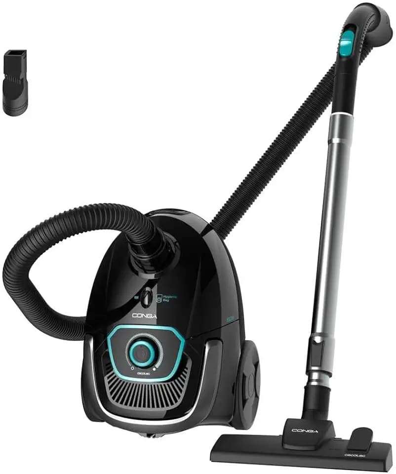 Cecotec Bodenstaubsauger mit 2,5L Beutel Conga Powerbag 2500 Compact Plus
