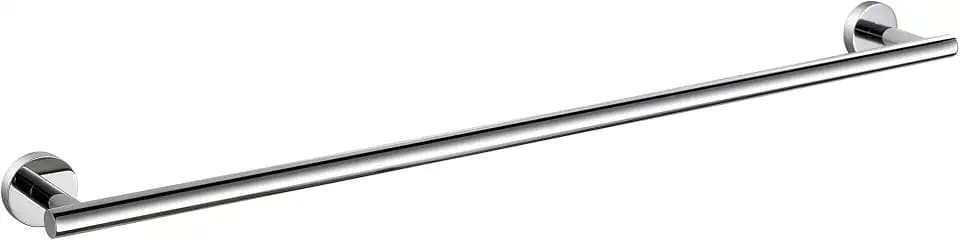 SEIDO 24 Inch Chrome Towel Bar for Bathroom Wall, Rustproof 304 Stainless Steel Towel Holder Rod with 21.4" Usable Length, 22lb Capacity Heavy Duty Towel Rack for Bathroom, w/All Mounting Hardware