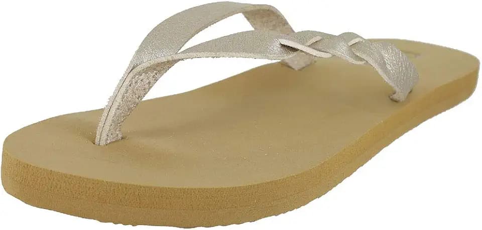 Flojos Serenity Women's Sandal, Thong W/Outside Strap Woven