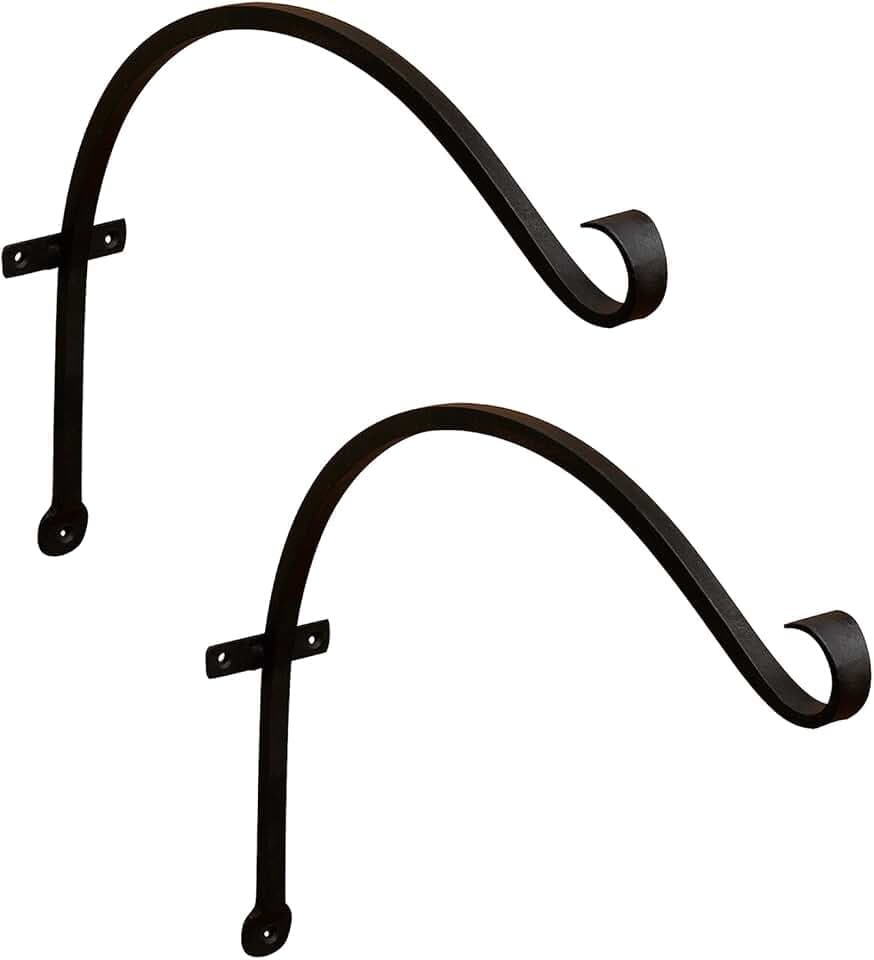Achla Designs 18" Upcurled Bracket, Pack of 2