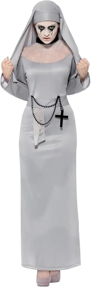 Smiffys Women's Gothic Nun Costume
