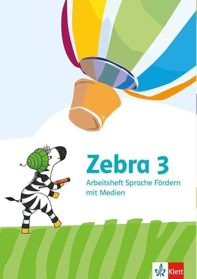 Zebra 3: Arbeitsheft Sprache Fördern mit Medien Klasse 3: Arbeitsheft Sprache Förderheft mit Medien Klasse 3 (Zebra. Ausgabe ab 2024)