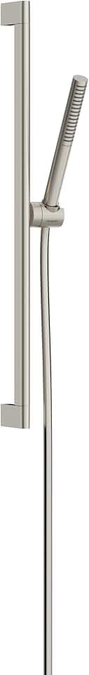 hansgrohe Pulsify S -inch Handshower with Slide Bar and Hose in Brushed Nickel, 24372821