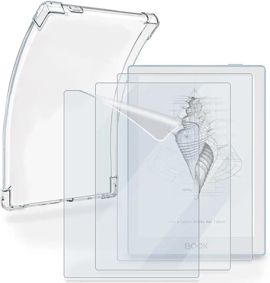 eBook Reader 6" Screen Protector for Onyx Boox Go 6 and Protective Case