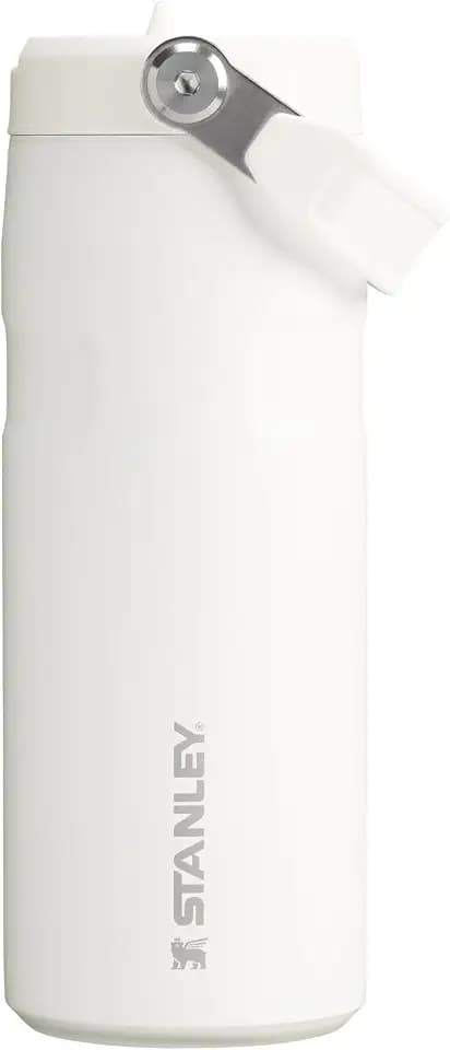 STANLEY IceFlow Flip Straw 2.0 Bottle, 16 oz, Frost