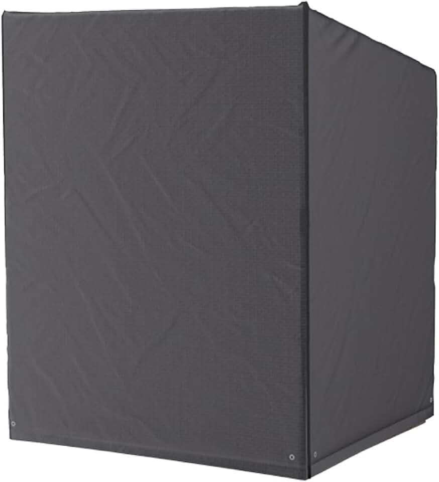 AEROCOVER Schutzhülle für Strandkörbe, anthrazit, Polyestergewebe, 150x105x165/145 cm