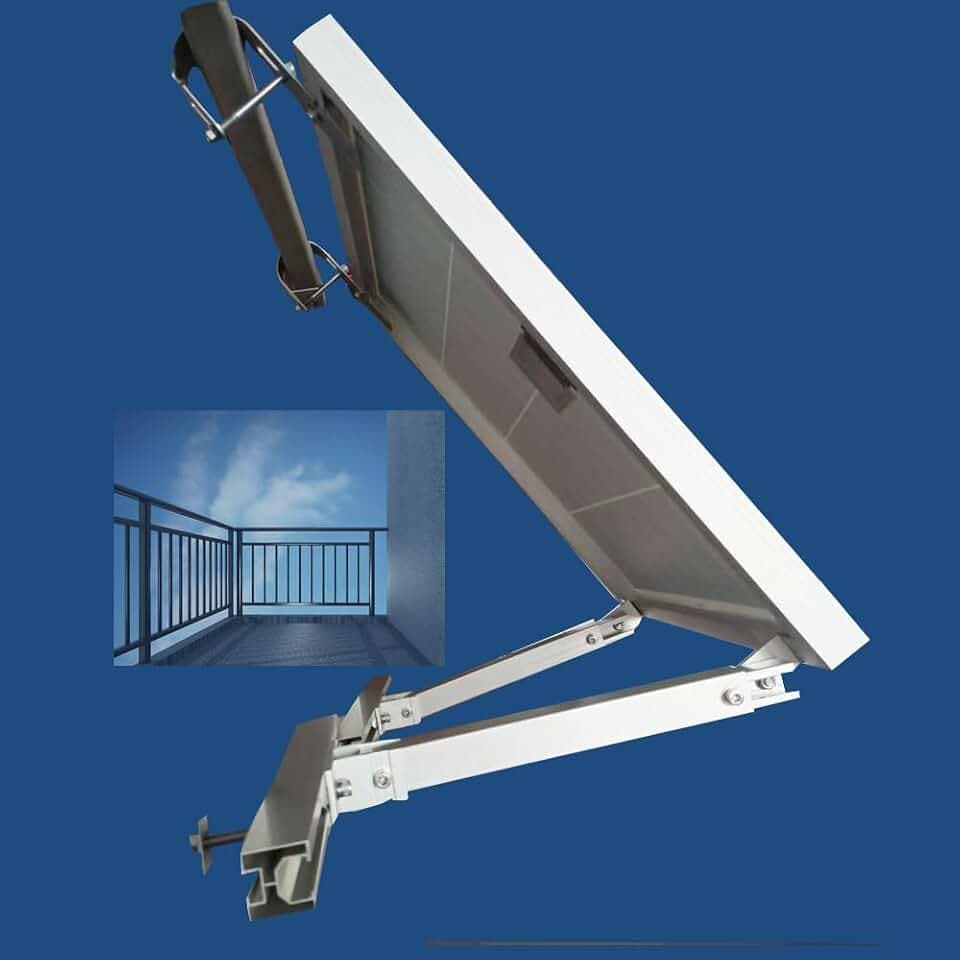 Solar Panel Mounting Brackets Hooks Balcony Railing Holder