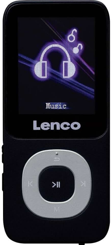 Lenco Xemio 659MIX MP3 Player - MP3/ MP4 Player - 1,8“ TFT LCD Bildschirm - E-Book Funktion - Sprachaufzeichnung - Video Funktion - Akku mit 300mAh - 4GB SD Karte (erweiterbar) - grau