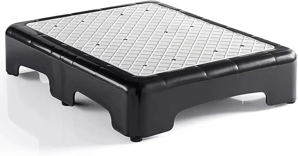 VOUNOT Trittstufe Indoor & Outdoor, rutschfeste und tragbare Fußbank für ältere Menschen, One Step Hocker für Bad, Küche & Türschwellen, Hocker und Aufstiegshilfe