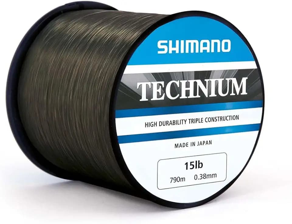 Shimano Technium A Mono LB 790m 0.38mm 15lb Grey technisches Angelschnur für kontrollierte Performance
