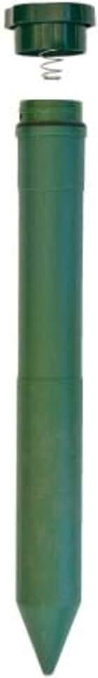Windhager Maulwurfschreck Classic 3 Star, Grün, Wirkungsbereich bis zu 600 m², Silber, batteriebetrieben, mit niederfrequenten Schallwellen, 02140