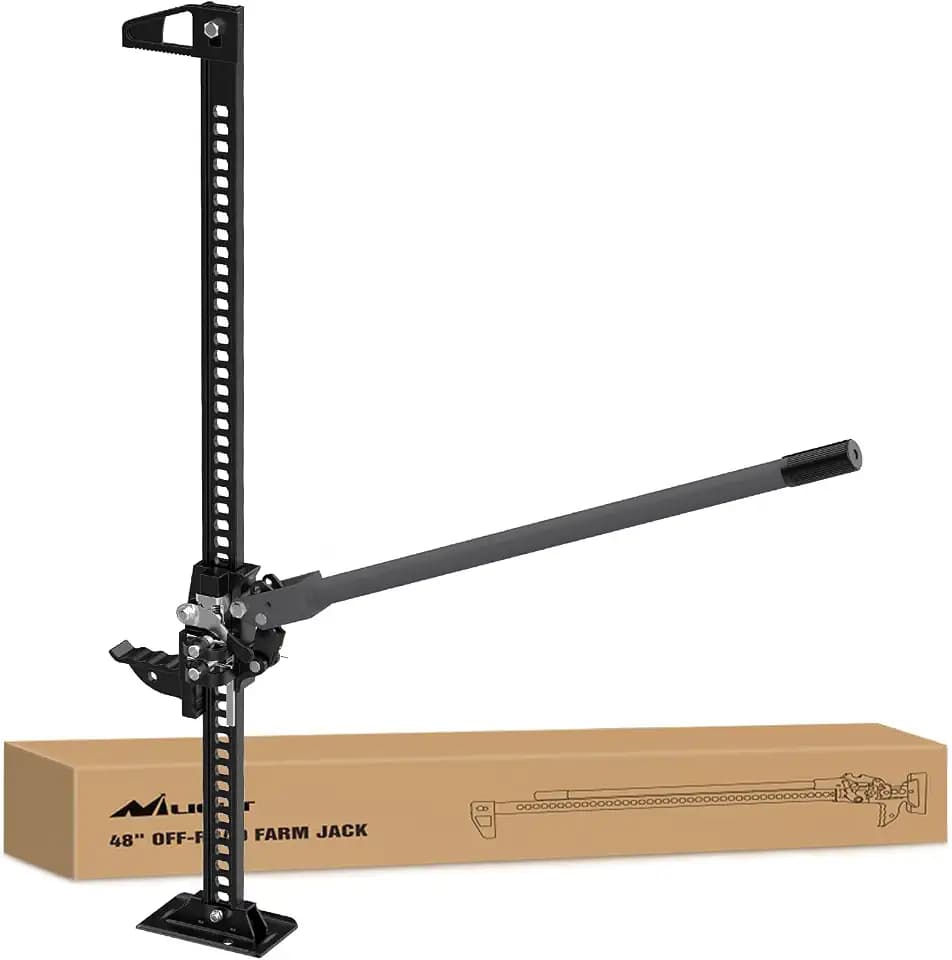 Nilight Farm Jack 48 inch, Utility High Lift Ratcheting Off Road Jack