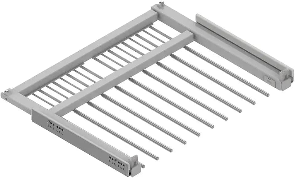 Casaenorden Hose mit abnehmbarem Hosenbund an den Seiten von 8 bis 14 Hose 600-700 Stahl, silber