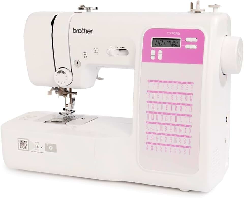 Brother CX70PES Elektronische Nähmaschine mit 70 Stichen Nähen (Neues Modell)