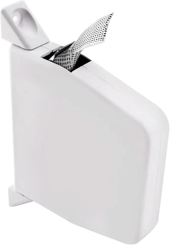 Pottwal 23mm* 5m Rolladen-Gurtwickler, Webgurtfarben Schwarz und Weiß