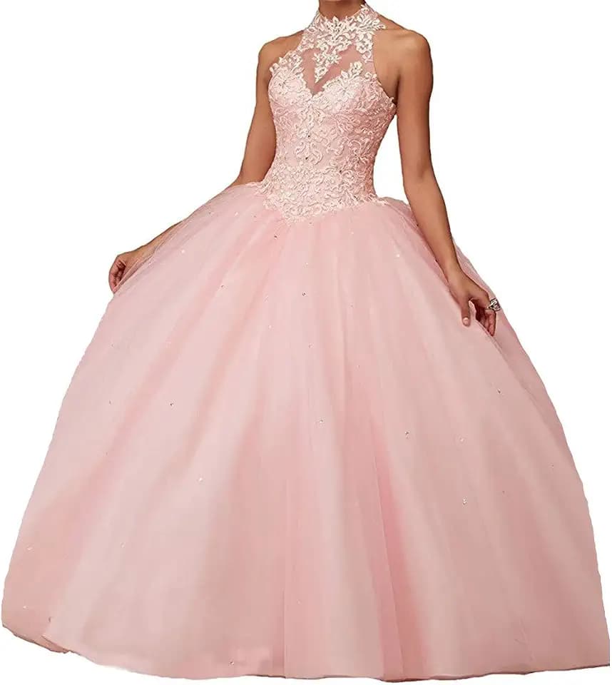 QXMYOO Ball Gown Quinceanera Dresses Sweet 16 Prom Party Princess Dress for Teens