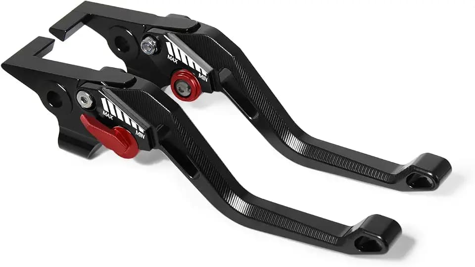 MFGZD CNC Black Adjustable Motorcycle Short Clutch Brake Levers