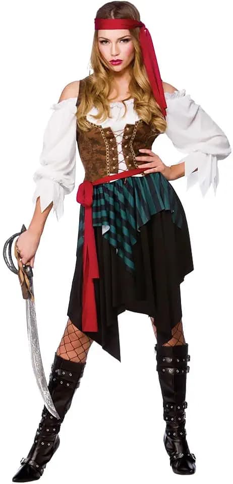 Wicked Costumes Karibik-Piratenkostüm für Damen