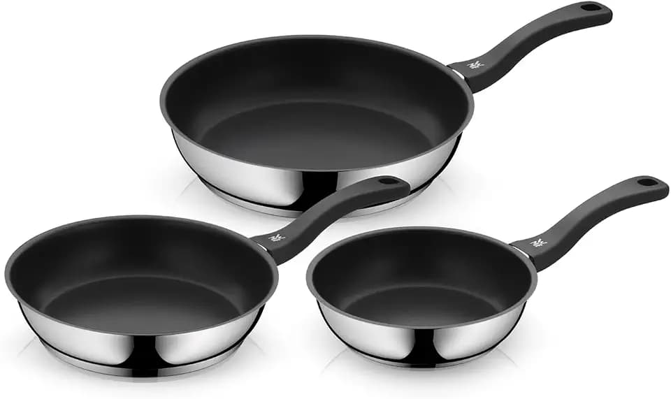 WMF Devil Pfannenset Induktion 3-teilig - Bratpfannen 20, 24, 28 cm