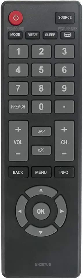 NH307UD Replacement Remote Applicable for Funai TV LF320FX4 LF320FX4F