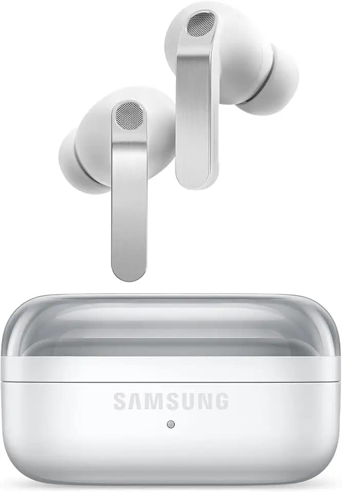 Samsung Galaxy Buds 4 Pro (2026) AI True Wireless Bluetooth Earbuds, White