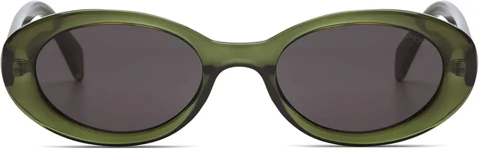 KOMONO Ana Unisex Oval Cellulosepropionat-Sonnenbrille für Damen und Herren mit UV-Schutz und kratzfesten Gläsern