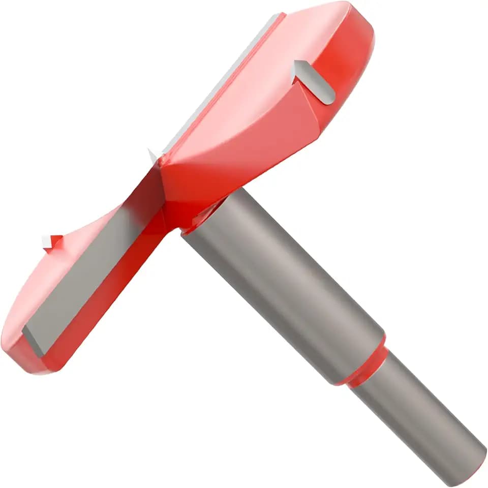CSOOM Forstnerbohrer 85mm - Forstner Bohrer für Holz, Forstner Bits mit Rundschaft, Zubehör Bohrmaschine
