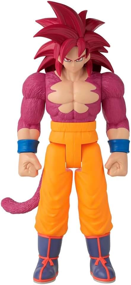 BANDAI – Dragon Ball Daima Super Saiyajin 4 Goku – Limit Breaker Figur 30 cm Goku SSJ4 – Offizielle Dragon Ball Figur Lizenz – Große bewegliche – Geschenkidee – Spielzeug ab 4 Jahren – 40903