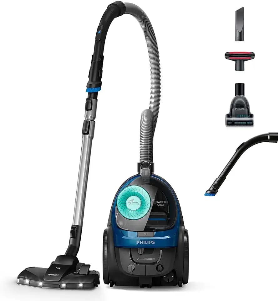 PHILIPS Beutelloser Staubsauger 5000 Serie, Blau, 900 W