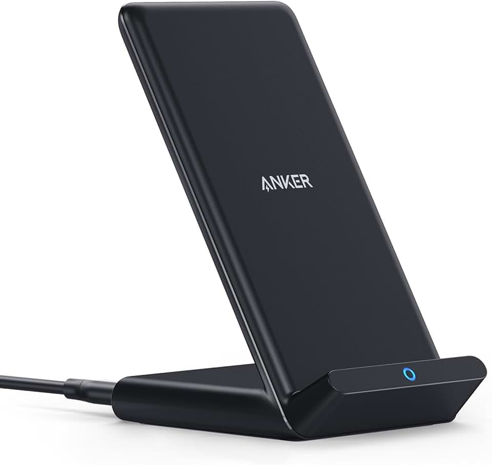 Anker Induktive Ladestation, Qi-Zertifiziert für iPhone 15/14/13/12/11/X/8
