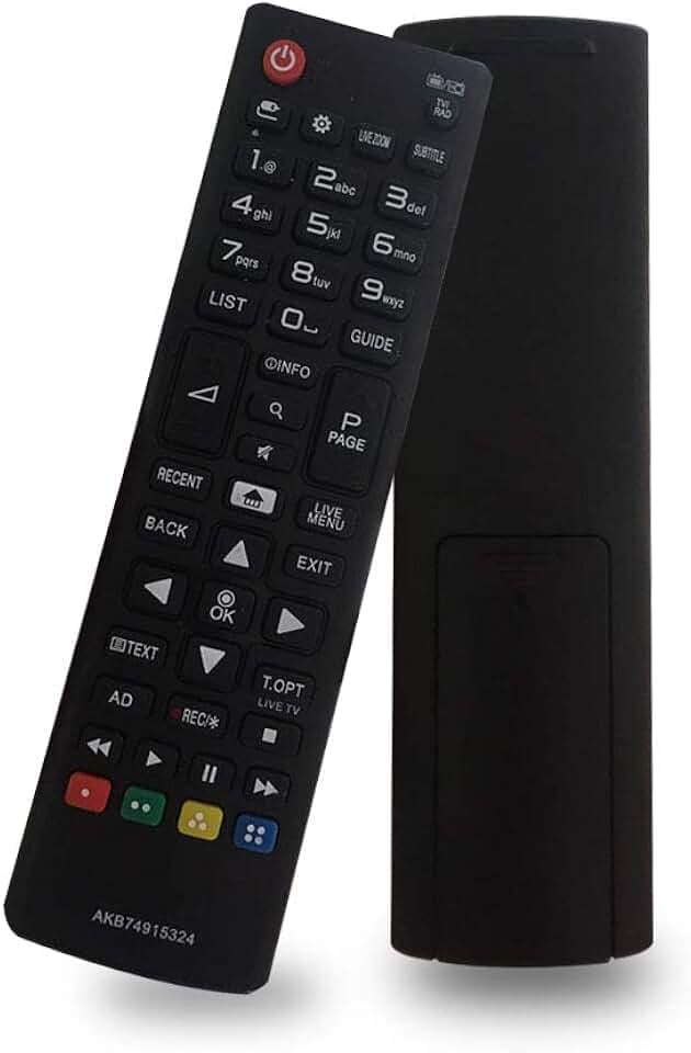 Ersatz-Fernbedienung für LG AKB74915324 Fernbedienung für LG Smart TV – keine Installation erforderlich TV Fernbedienung Universal