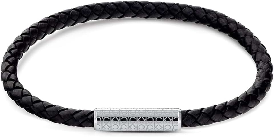 Calvin Klein Geflochtenes Lederarmbämder für Herren Kollektion WRAPPED & BRAIDED