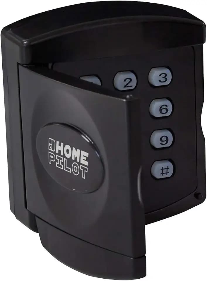 HOMEPILOT Codeschloss für Garagentorantrieb classic und premium smart & RolloPort S1, S2, SX5 DuoFern, Garagentor Codetaster 433,9 MHz für Außen mit Pin-Eingabe, Funk und batteriebetrieben