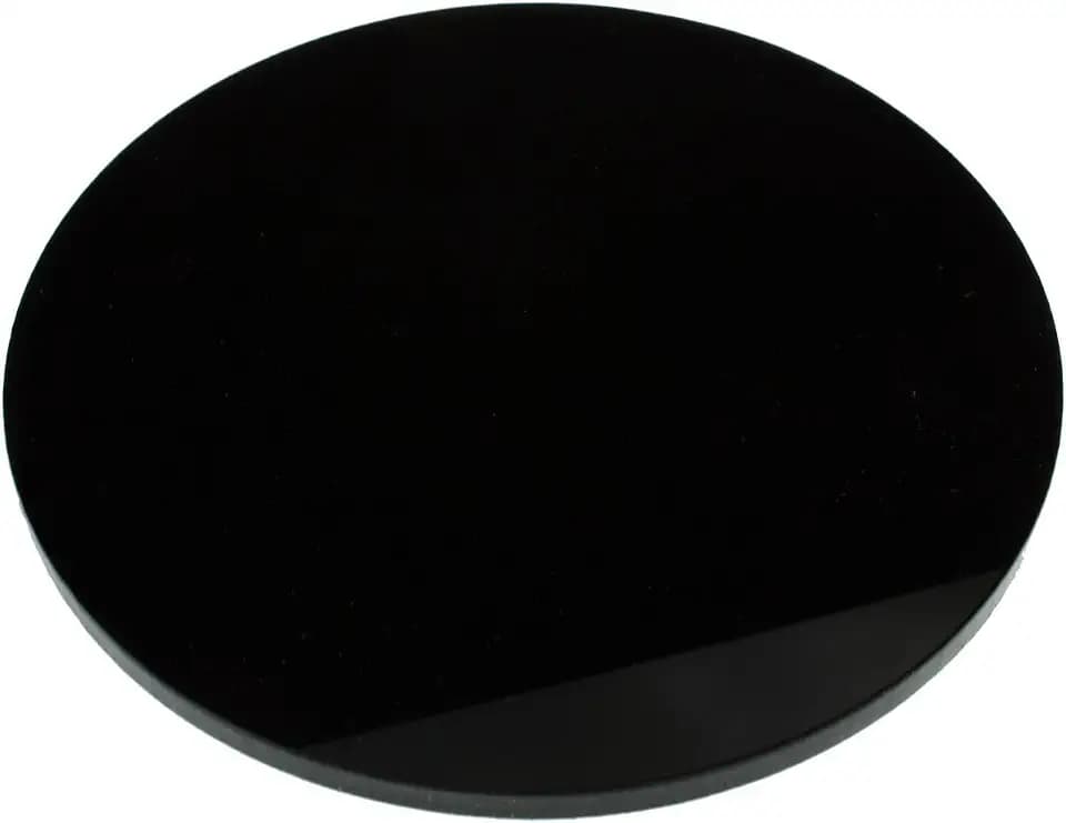 LITKO 6-Inch Circular RPG Base | Compatible with D&D & Pathfinder | Black