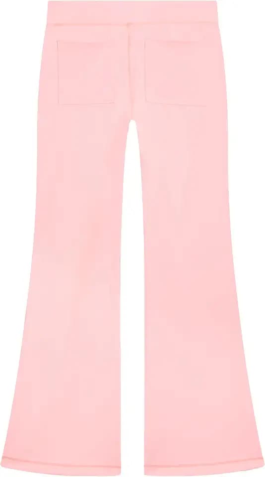 Juicy Couture Damen Farah Low Rise Track Pants Trainingshose für Sport Freizeit Fitness mit Kordelzug in versch. Farben Leggings, Juicy PINK, S