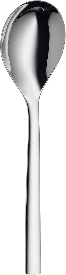 WMF Nuova Servierlöffel 25 cm, Cromargan Edelstahl poliert, spülmaschinengeeignet