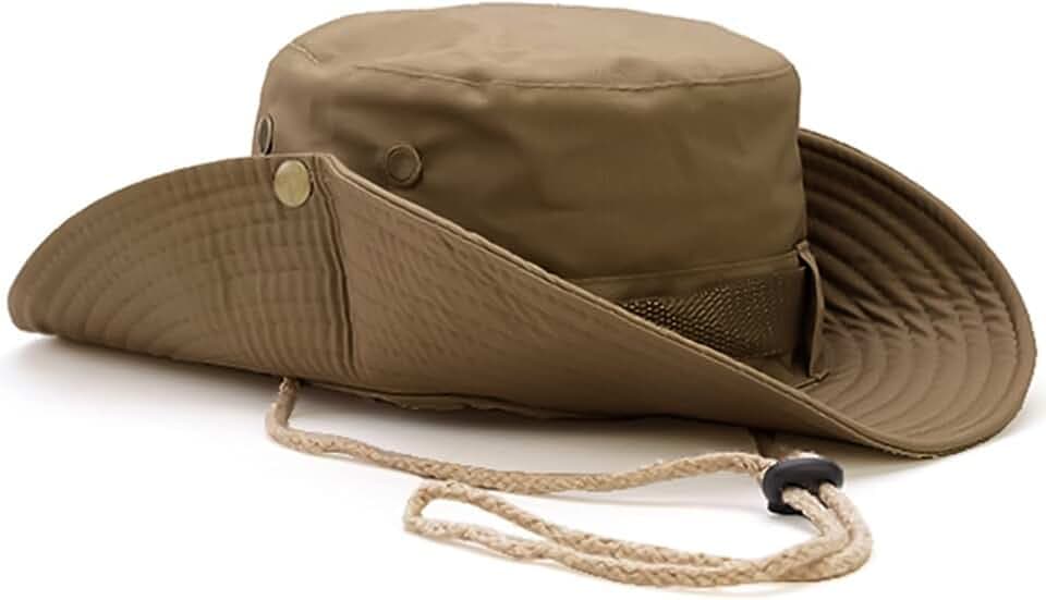 Favuit Sonnenhut, Boonie Hut Herren Damen Buschhut Breite Krempe Outdoor Hat UV Schutz Sonnenschutz Faltbar Wanderhut Fischerhut Gartenhut Anglerhut Buschhüte